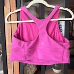Lululemon  Wunder Train long-line sports bra plus size medium support sonic pink Photo 2