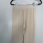 Wildfox Ribbed Wide Leg Cora Pants Size Small Wheat Color Photo 5