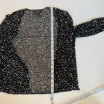 Adrianna Papell Papell Boutique Evening Jacket Sz MED Black 100% Silk Full Sequins & Beads Sheer Photo 10