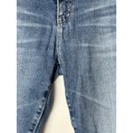 AG Adriano Goldschmied  Jeans Women 27 Blue Prima Crop Cigarette Leg Raw Hem Photo 6