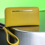 Steve Madden  Yellow Wristlet Wallet Photo 0