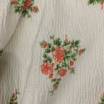 Dress barn size medium Floral Print blouse White Photo 7