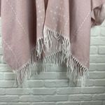 Gentle Fawn  Hermosa Cardigan Fringe Shawl Wrap Pink Soft Feel Layering Size XS/S Photo 2