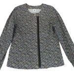 CAbi  Cliffside Collarless Moto Jacket 5099 Full Zip‎ Blazer Women's Size Medium Photo 1