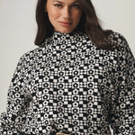 Maeve Anthropologie  CARYS Mock Neck Sweater Womens Photo 0