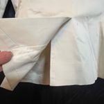 United Colors Of Benetton  Cream Blazer Stretch Cotton Blend Jacket 40 Photo 11