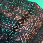 Cutie Blonde Brand from Japan lace coverup 😁 Black Size M Photo 6