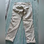 Loft  Cream Textured Trousers Photo 3