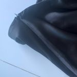 Zeagoo  skirt size Medium black satin silk midi  Photo 5