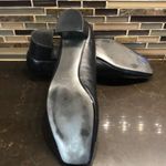 Tahari Shawna Black fine leather buckle shoes Block Heels Women’s Size 9 Photo 6