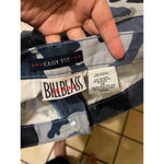 Bill Blass Easy fit Blue White Sparkly Camo cropped Jeans capris Size 14 Photo 1