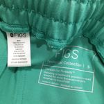 FIGS  Teal Scrub Pants with Drawstring Joggers SZ S Photo 9