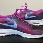 Nike Air Max Thea Print Running Shoes Sneakers Violet / Blue Cap Size 8.5 Photo 0