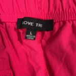 Love Tree  Nylon Cargo Baggy Parachute Pants for Women in hot Pink large‎ Photo 5