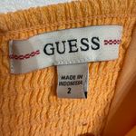 Guess  Orange Eco Sleeveless Kiki Drama Dress Sz 2 NWT Photo 4