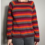 Columbia Multicolor Striped Sweater and Gray Vest Set Size Large Photo 2