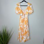 Lena Summer Beach Resort Vacation Tropical Print Tie Photo 2