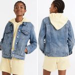 Madewell NEW The Jean Jacket in Medford Wash, S, MD243 Photo 1