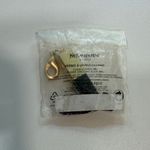 YSL Yves Saint Laurent Gold and Black Charm with Red Detail Photo 4