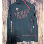 VINTAGE Texas Tech University Sweatshirt Women Small Black Red Long Sleeves Photo 0