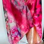 A.Helm Flowy Magenta Classic Hamptons Hi Lo Asymmetric Hem Satin Halter Dress Size undefined Photo 9