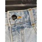 ZARA  high waist ripped light wash denim shorts Size 6 Photo 2