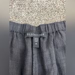 Eileen Fisher Pull On High Waisted Wide Leg Travel Pants Medium Linen Photo 4