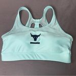 Under Armour  Bra Womens XS Aqua Blue Project Rock Sportlette Removeable Padded Photo 2