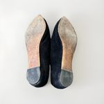 M. GEMI The Gia Designer Luxury Point Suede Loafers Size 38 US 7.5 $245 Black Photo 5