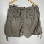Free People Moon Bay Utility Parachute Shorts Festival L Washed Army Green Photo 4