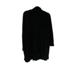 Dreamers Womens Open Front Black Cardigan Sweater Lightweight Knit Long Sleeve Photo 3