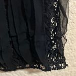 Monoreno Women’s  black sleeveless top‎ size large Photo 4