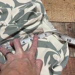 Madewell MWL | Women's Sage Green Beige Pockets High Waist Biker Shorts Sz M Photo 5