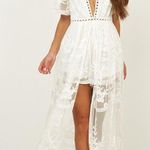 Showpo Lets Get Loud Maxi playsuit in white Photo 0