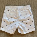 J.Crew NEW Tennis Racket 6” Chino Shorts White Size 2 Thick Fabric Bottoms NWOT Photo 7