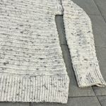 Madewell  Belmont Donegal Mock Neck Sweater XXS Ribbed Wool Ivory Cream Photo 2