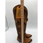 Corral Western Leather Yellow Artisan Denim Embroidery OTK Stud Boot A4701 8 Photo 7