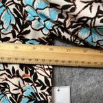 Madison Grey Floral Print Blouse Kimono Sleeve Top Lightweight Size Small‎ Blue Photo 4