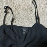 Mossimo Denim Mossimo Babydoll Black Lace Trim Cami Tank Top Women's Grunge Gothic Photo 4