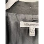 Good American Executive Black Double Breasted Blazer Mini Dress / Jacket Photo 4