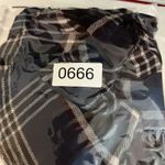 Perch By Blu Pepper Shirt Top Women's 3XL Brown Plaid Split Neck High‎ Low Hem Size undefined Photo 7