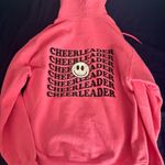 Hot pink cheerleader hoodie Size M Photo 1