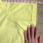 Victoria Billings Lemon Yellow Cotton Maxi Shirt Dress. Photo 4