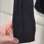 joe's jeans Black Fitted Long Sleeve Cut Out Top Size Small EUC Photo 4