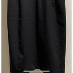 Theyskens’ Theory Doran black dress 0 34 XS Wool Silk LBD sleeveless RARE HTF Photo 9