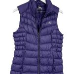 ZeroXposur  Down Filled Quilted Puffer Vest Lightweight Purple Size Medium Photo 0