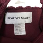 Newport News VTG  Crochet Granny Square Midi Dress Women M Boho Cottage 90s Y2K Photo 3