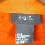 RQT Vintage L Burnt Orange Pseudo Suede Blazer Size L Photo 6