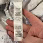 Chico's Chico’s Paisley Printed Lace-Trim Pullover in white and blue US size 16 Photo 13