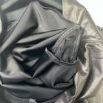 Spanx Womens Sz L Faux Leather High Rise Bike Shorts Gloss Black Shaping Stretch Photo 5